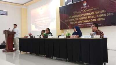 KPU Padang Panjang Segera Verifikasi Faktual Parpol