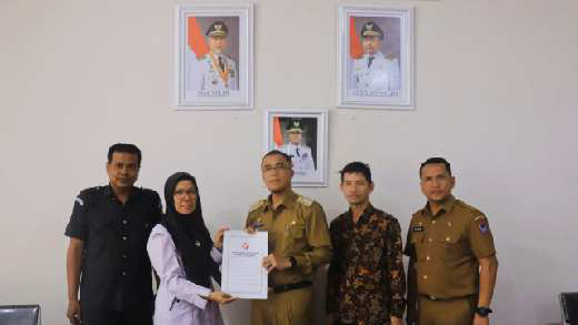 Pj. Wako Payakumbuh, Rida Ananda Teken Pakta Integritas Pemilu 2024
