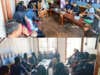 Puluhan tenaga honorer Dinas Pekerjaan Umum dan Penataan Ruang (PUPR) Kabupaten Lampung Utara mendatangi Sekretariat Pengurus Daerah (PD) Ikatan Wartawan Online