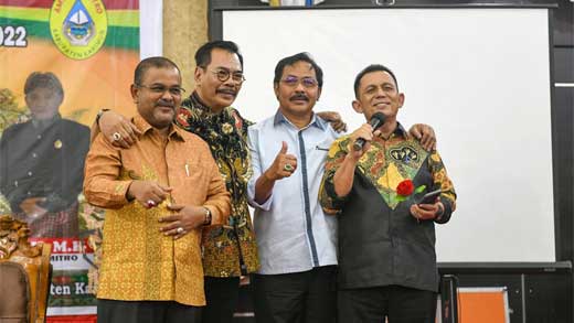 Ansar Ahmad bersama Aunur Rafiq