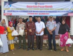 Bazar dan Pasar Murah di Kantor Camat Kinali Ramai Dikunjungi Masyarakat