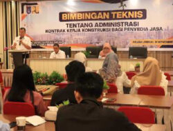 Dinas PUPR Payakumbuh Gelar Bimtek Tertib Administrasi Kontrak Kerja untuk Kontraktor dan Konsultan