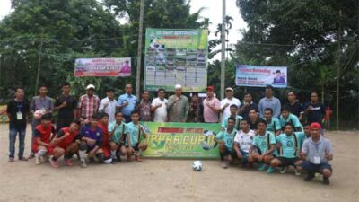 Bupati Pasbar Hadiri Pembukaan Turnamen Futsal Cup II IPPKA