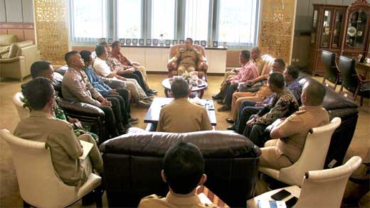 Bupati Solok bertemu perwakilan PT. Tirta Investama