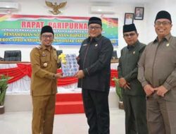 Bupati Tanah Datar Sampaikan Nota Penjelasan atas Ranperda APBD 2023