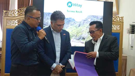Eka Putra dan Masyarakat X Koto bertemu Investor Turki