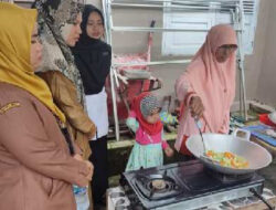 Camat Payakumbuh Selatan Launching Pos Gizi Dapur Sehat Atasi Stunting