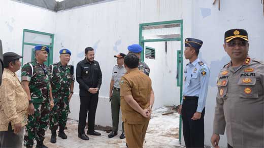 Danpomdam I Bukit Barisan Kunjungi Subdenpom I 4-5 Padang Panjang