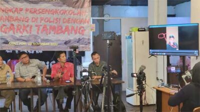 Diskusi Geng Tambang Polri, KOPI Tayangkan Video Ismail Bolong Setor Duit ke Kabareskrim