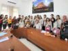 April Imelda Juita Hia bersama Pengurus HPI DPC Nias Barat