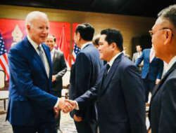 Erick Thohir Bertemu Joe Biden