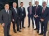 Menteri BUMN, Erick Tohir bersama rombongan FIFA dan IOC di KTT G20