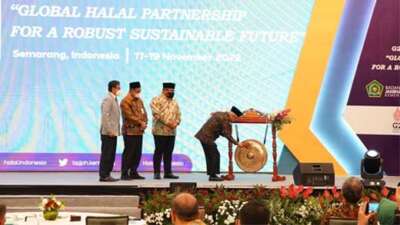 Forum H20 di Semarang, Menag: Momentum Bangun Kemitraan Halal Global