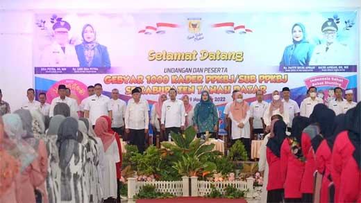 Gebyar 1000 Kader PPKBJ dan Sub PPKBJ se Kabupaten Tanah
