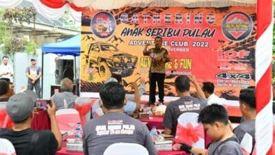 Gubernur Kepri Lepas Peserta Adventure Club 2022, Gathering Anak Seribu Pulau