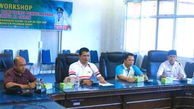 Guru PAI Pasbar Ikuti Workshop Peningkatan Kompetensi Pembelajaran Tahfiz Al-Qur’an