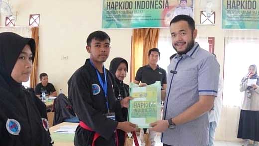 Wali Kota Fadly Amran buka Diklat Pelatih dan Wasit Hapkido Sumbar di Padang Panjang