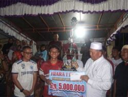 Ipk Kuamang Ujung Gading Jawara Turnamen Volleyball Sikilang Cup I 2022