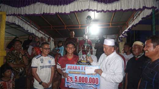 IPK Kuamang Ujung Gading Jawara Turnamen Volleyball Sikilang Cup I 2022