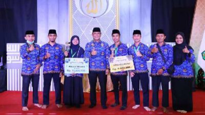 Kafilah Kemendagri Sabet Dua Gelar Juara MTQ VI Korpri Nasional