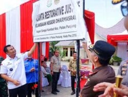 Pertama di Dharmasraya, Kajati Sumbar Resmikan Rumah Restorative Justice di Sungai Kambut