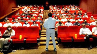 Tayang Di Bioskop, Jajaran Kanwil Kemenkumham Dki Jakarta Nobar Film Nariti