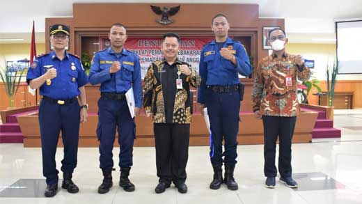 Sugeng Hariyono saat Diklat Damkar