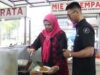 Hj. Dewi Kumalasari Ansar saat perkenalkan makanan khas Kepulauan Riau