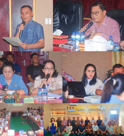 DPRKPLH Nias Barat Laksanakan Kick Off Meeting dan Konsultasi Publik I Penyusunan KLHS RTRW
