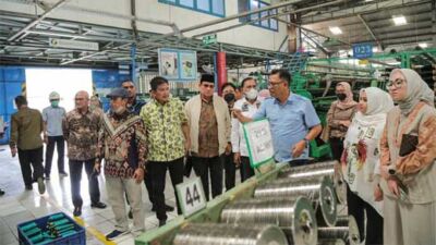 Pengawasan, Komite II DPD RI Kunjungi Industri Jaring Ikan dan Industri Rotan di Cirebon