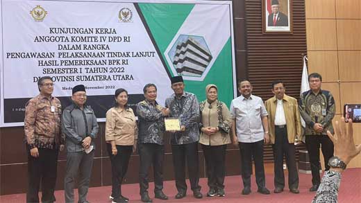Komite IV DPD RI kunjungan kerja ke Provinsi Sumatera Utara