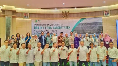 Mahyeldi Lantik Kepengurusan DPD IKA FPUA Jabodetabek Periode 2022-2026