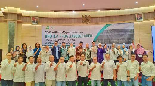 Mahyeldi Lantik Kepengurusan DPD IKA FPUA Jabodetabek Periode 2022-2026