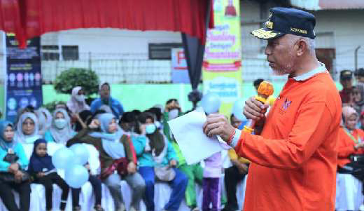 Prihatin Kasus Pneumonia Anak, Gubernur Sumbar ajak masyarakat terapkan pola hidup sehat dalam Keluarga