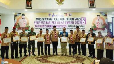 Fadly Amran Buka Muscab Kwarcab 12 Gerakan Pramuka Padang Panjang