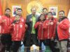 Wakil Ketua DPD RI, Nono Sampono terima delegasi pemain Timnas Pelajar FOPSSI perwakilan Maluku di Gedung Nusantara III, Komplek Parlemen Senayan Jakarta