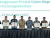Penandatanganan Nota Kesepahaman kerja sama antara PLN dengan KS dan PLN dengan Pertamina Lubricants dalam acara PLN LOCOMOTION 2022, di JCC Senayan, Jakarta