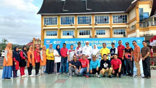 Pemkab Pasbar gelar Germas Peringatan HKN ke-58