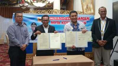 Pemkab Tanah Datar Tandatangani MoU Pengelolaan Keuangan dengan Kanwil DJPB