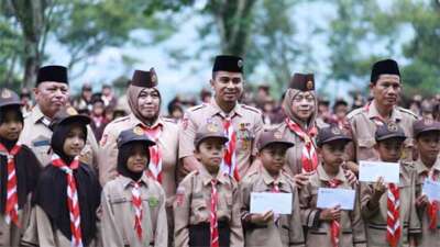 Berbagai Kegiatan Meriahkan Pesta Siaga Gugus VI Pramuka Kota Solok