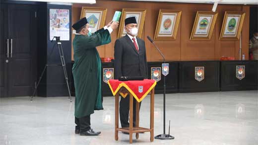 Sugiarto dilantik sebagai Pj. Sekda Provinsi Papua Selatan