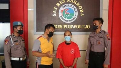 Sedang Nyabu, Polisi Amankan Warga Banyu Asin Separe Purworejo