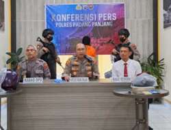 Tersangka Kasus Pembunuhan di Ngalau Padang Panjang Ditangkap Polisi di Koto Baru Solok