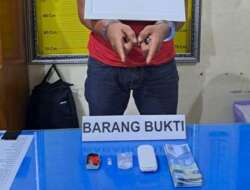 Tim Tarantula Satresnarkoba Polres Tanah Datar Tangkap Seorang Tersangka Narkotika