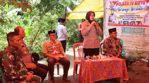 Polresta Bukittinggi Bedah Rumah Warga di Malalak Selatan