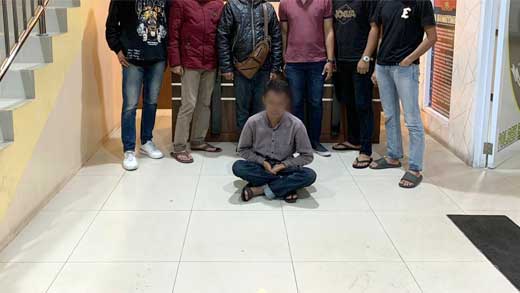 Sat Reskrim Polresta Bukittinggi Tangkap Terduga Copet HP di Atas Angkot