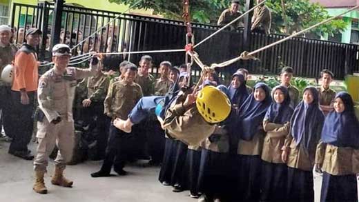 Pontren Kauman Padang Panjang Gelar Sosialisasi Mitigasi Bencana