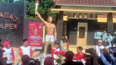 Pengambilan Api Abadi Mrapen Tandai Pelaksanaan Pospenas IX di Surakarta