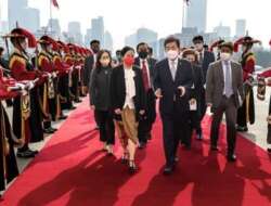 Puan Maharani Disambut Ketua Majelis Nasional Korea Selatan