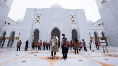 Datang Berkunjung, Puan Sebut Masjid Raya Sheikh Zayed Simbol Persaudaraan Antar-Bangsa